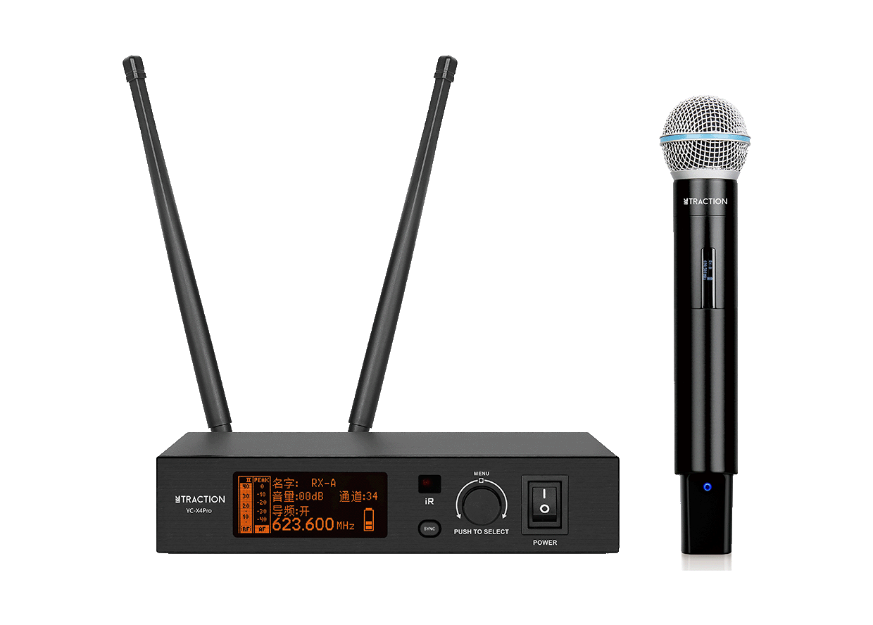 1775207314245963.png TRACTION YC-X4Pro 传声无线麦克风