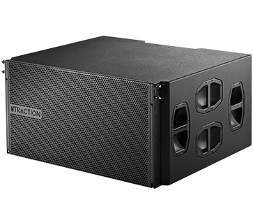 TRACTION J SUB 三18寸大型心形覆盖特性次低频扬声器