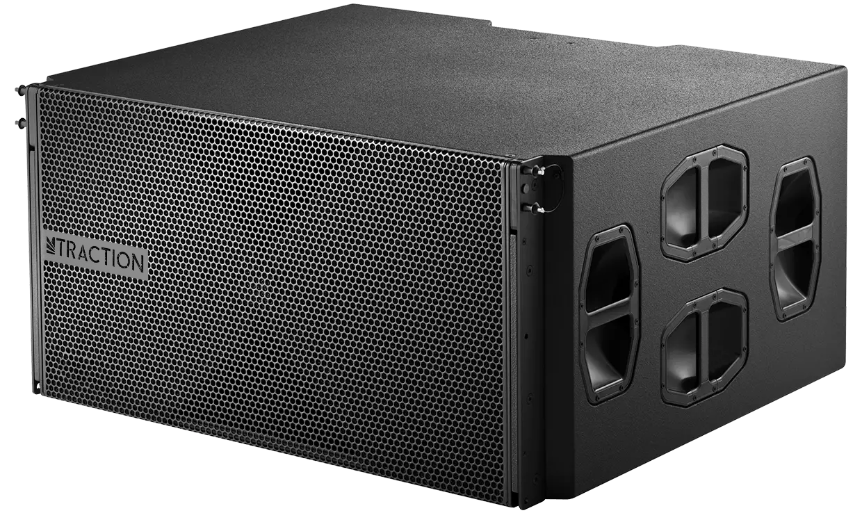 TRACTION J SUB 三18寸大型心形覆盖特性次低频扬声器